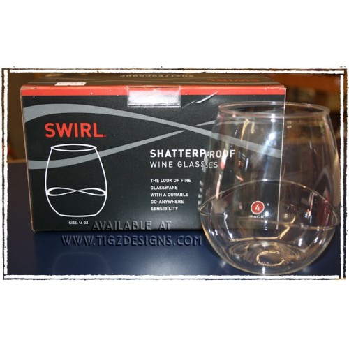 SWIRL Shatterproof Wine Glasses - TAKEYA (Singles)